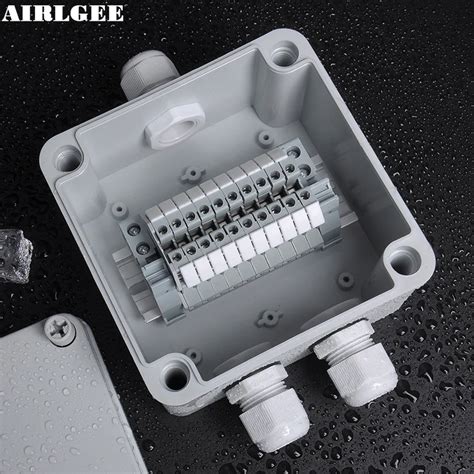 exterior light base junction box|waterproof outdoor electrical junction box.